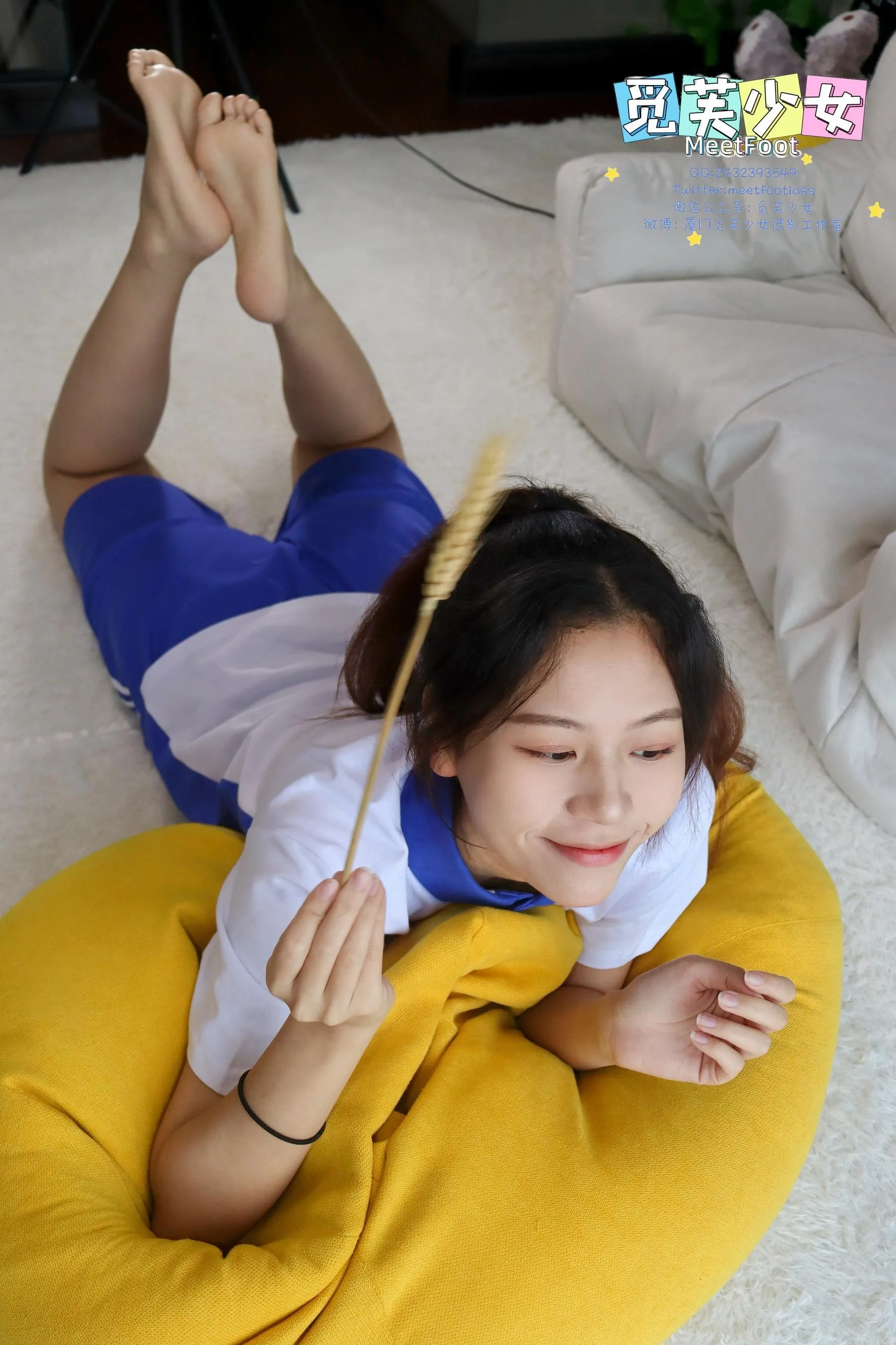 [觅芙少女]NO.006 初夏微风中扬起的马尾，是青春里最美的记忆 [133P]插图5